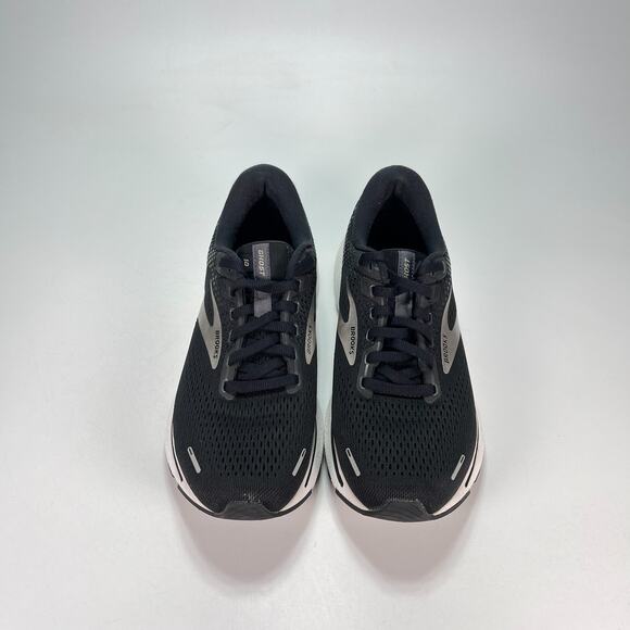 Brooks Ghost 14 Black White Athletic Running Shoes 1203561B057 Women's Size 9.5 - Picture 3 of 11